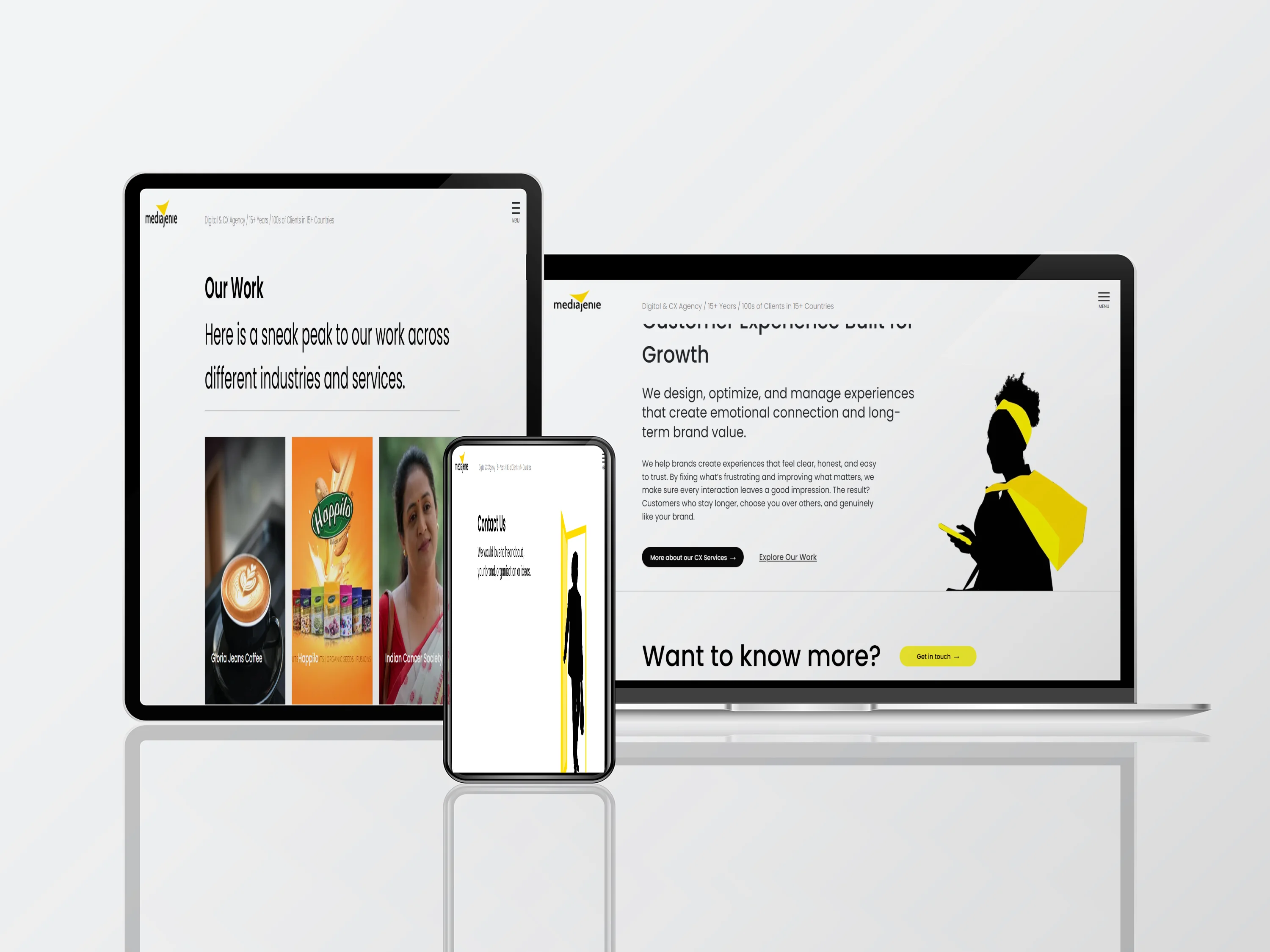 MediaJenie – Digital Agency Website